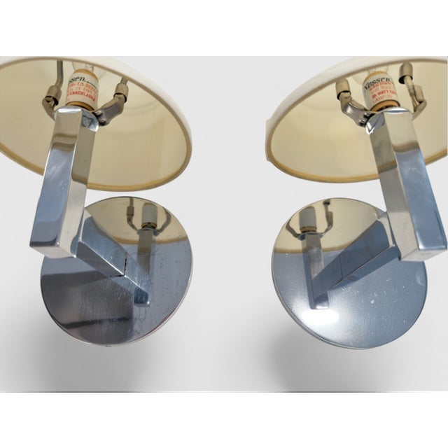 Mid-Century Modern Wall Sconces - a Pair For Sale - Image 4 of 6