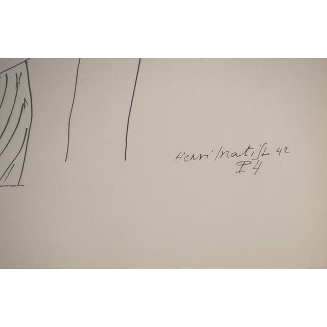 Modern Henri Matisse, The Peaceful Muse, Lithograph For Sale - Image 3 of 6