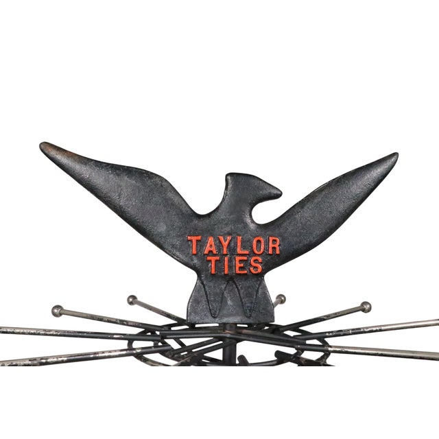 Vintage Taylor Ties Display Rack Stand For Sale - Image 16 of 16