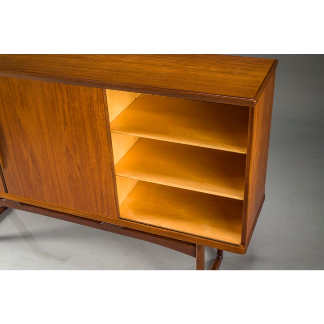 Danish Teak Sideboard by Arne Vodder for Vamo Sønderborg, 1960s For Sale - Image 15 of 18