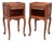 Pair of French Louis XV Style Side Tables Nightstands For Sale