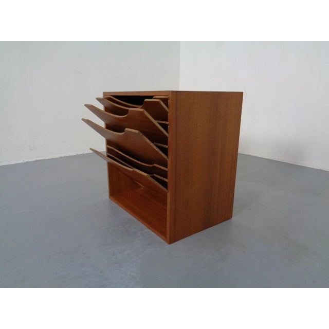 Teak Register / storage for A4 sheets from the 1960s.