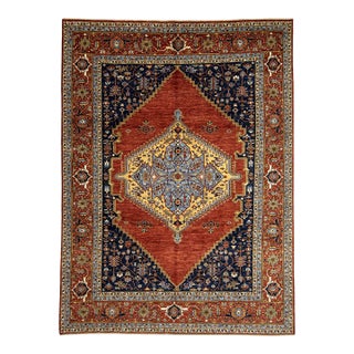 Oriental Handmade Rug 10' x 13'7" For Sale