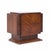 United Mid Century Walnut Tiki Brutalist Nightstands - Pair For Sale In Chicago - Image 6 of 10