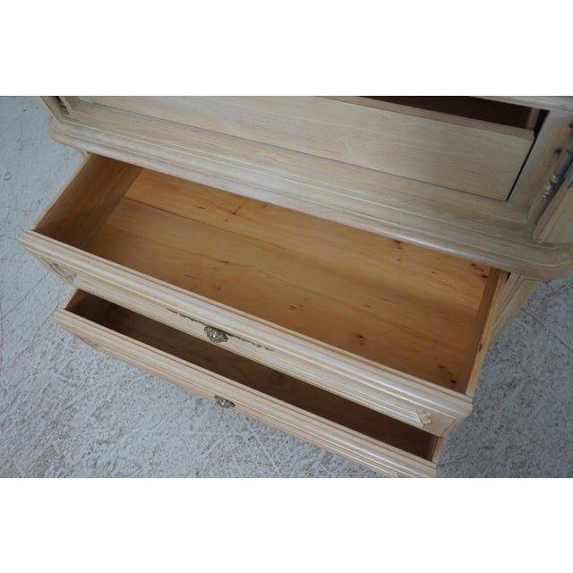 Drexel Cabernet Blanc 2 Door 2 Drawer High Chest For Sale In Philadelphia - Image 6 of 18