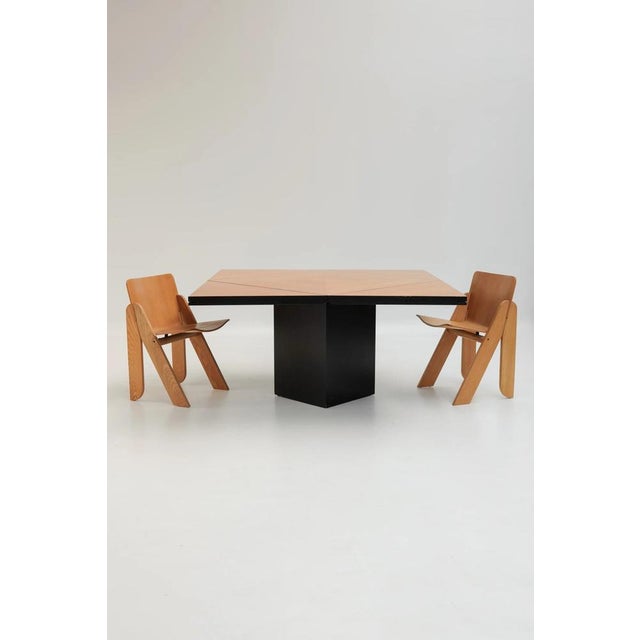 1980s Quadrondo Dining Table by Edwin Nagel for Rosenthal, 1980s For Sale - Image 5 of 12