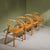 The 'Otto' Chairs were designed by Werther Toffoloni and Piero Palange in 1981 and produced by Ibis in Italy. This set of...