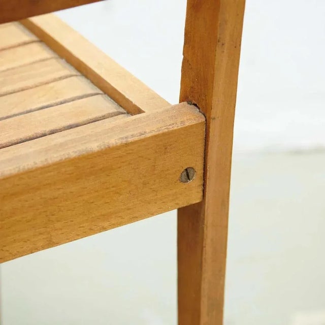 Set of Vintage Side Chairs by Rene Gabriel Wood, 1940s For Sale - Image 4 of 17