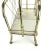 Metal Mid Century Brass Faux Bamboo Traditional Magazine Rack For Sale - Image 7 of 8