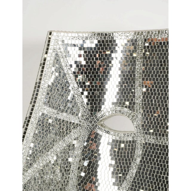 Contemporary Contemporary Disco Ball Face Lounge Chair For Sale - Image 3 of 9