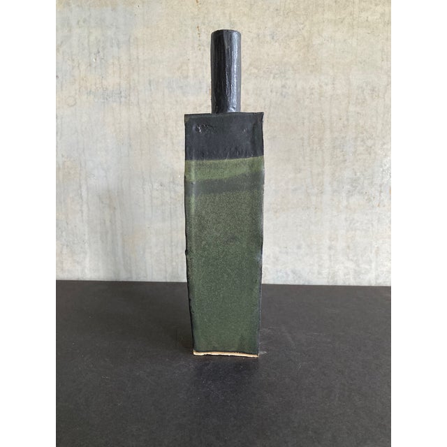 Inspired by the over-scaled chimneys of 19th C. power stations, this can be used as a sculpture or a modern vase. Made...