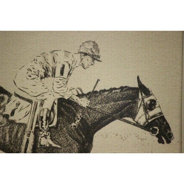 "Steeplechase Drypoint" For Sale - Image 5 of 5