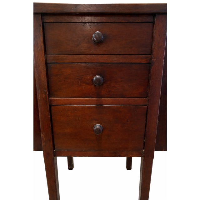 Antique American Side Cabinet / Work Table, Original Finish, Circa 1900–1925 For Sale In San Diego - Image 6 of 12