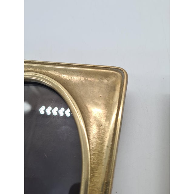 Vintage Brass Picture Frames, 1940s, Set of 2 For Sale - Image 10 of 12