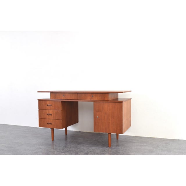 Mid-Century Teak Desk, 1960s For Sale - Image 11 of 18
