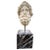 20th Century Marble Bust Sculpture of the Roman God of the Water Neptune For Sale - Image 10 of 10