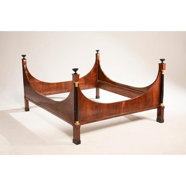 Antique Italian Empire Bed, 1800s For Sale - Image 4 of 18