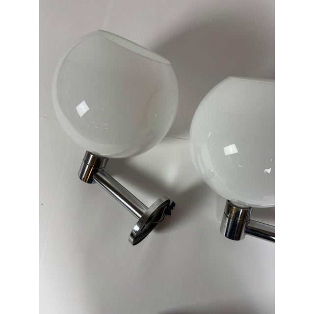 AM/AS Wall Lamps by Franco Albini for Sirrah, 1970s, Set of 2 For Sale - Image 3 of 12