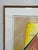 Circa 1995 Albert E. Smith Custom Framed Abstract For Sale - Image 10 of 12