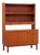 Mid-Century Teak Bookshelf with Drawers and Hutch For Sale