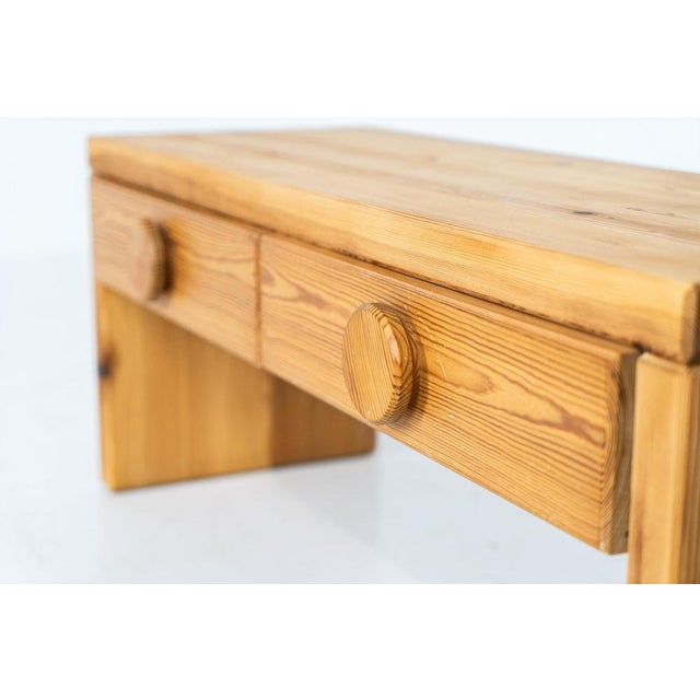 Pine Bench or Hallway Cabinet in the style of Ruben Ward For Sale - Image 6 of 10