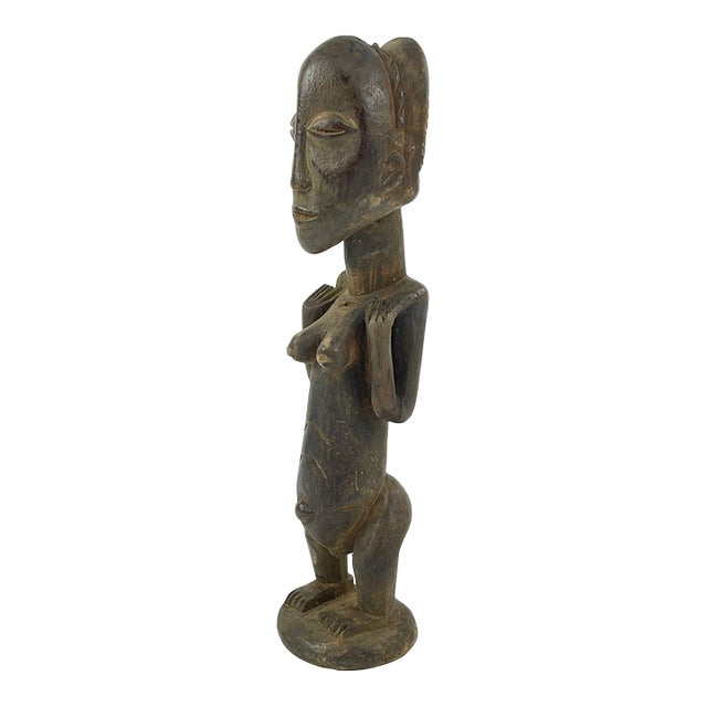 Early 20th Century Luba Female Figure For Sale