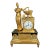 19th Century Gilt Bronze French Empire Table/Chimney Clock For Sale
