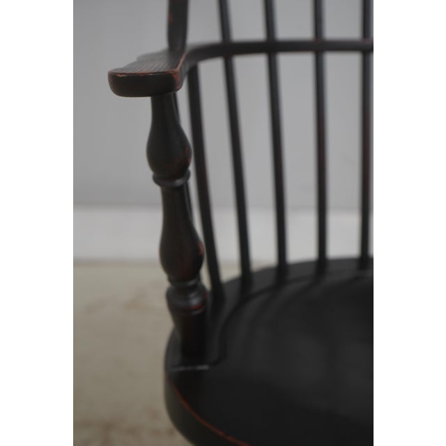 Set of 8 Sack Back Windsor Dining Room Chairs For Sale In Philadelphia - Image 6 of 18
