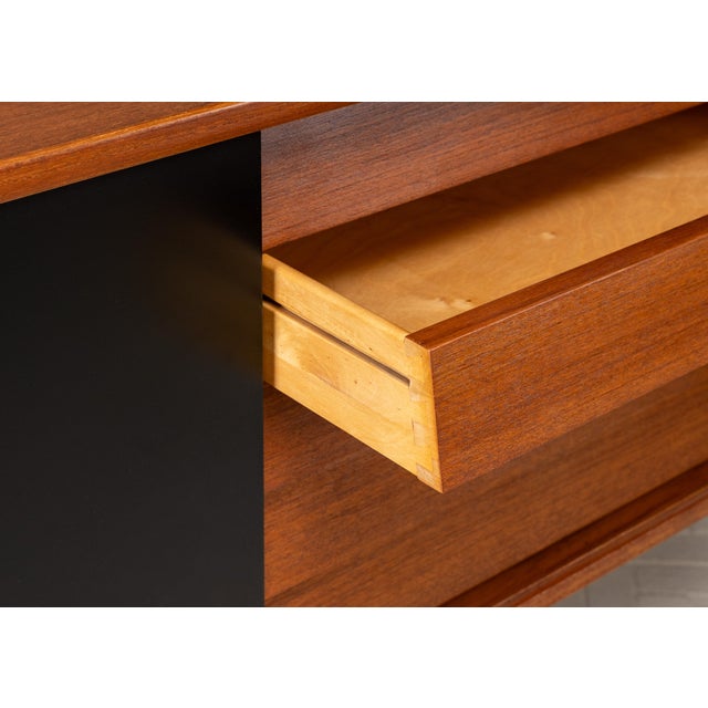 1960s Nils Jonsson Teak Wall Console For Sale - Image 15 of 16