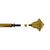 Vintage Brass Towel Bar or Curtain Rod With Ornate Cast Finials & Greek Key Mounting Brackets For Sale - Image 11 of 14