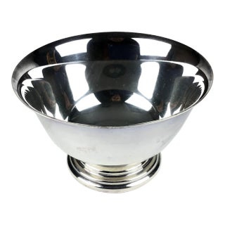 1970s W & S Blackinton Silver Plate Revere Bowl For Sale