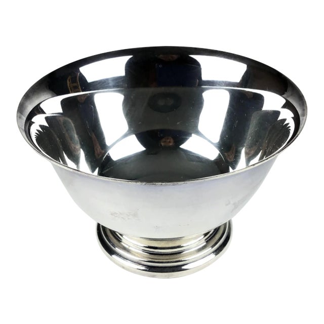 1970s W & S Blackinton Silver Plate Revere Bowl For Sale