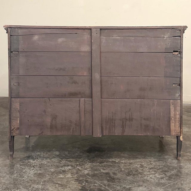 18th Century Country French Louis XV Commode in Stripped Oak For Sale - Image 17 of 17