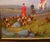 Levine, English Fox Hunt, Oil Painting, Framed For Sale - Image 9 of 11