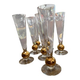 Example of Orrefors Champagne Flutes