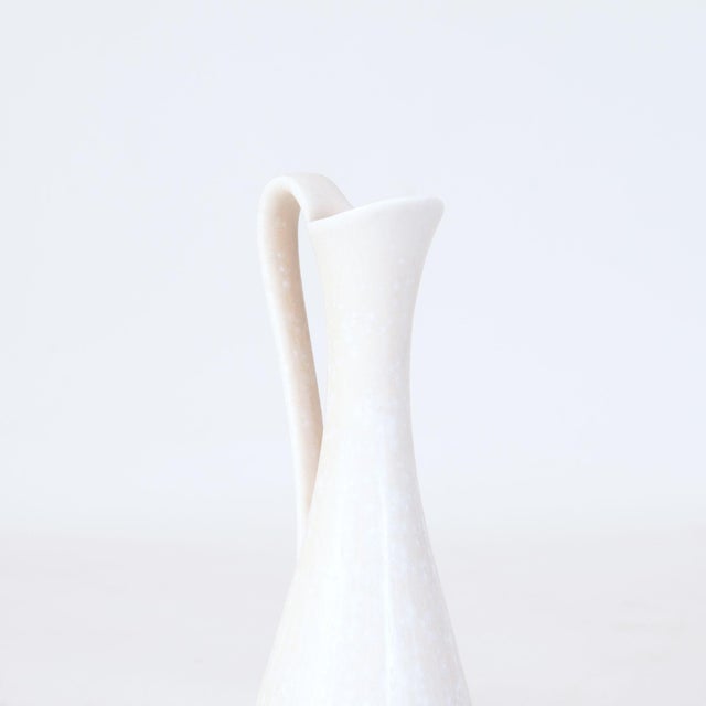 White White ARL Jug by Gunnar Nylund, 1950s For Sale - Image 8 of 9