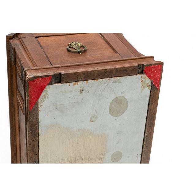 Vintage Carved Wooden Box or Table Chest For Sale - Image 9 of 13