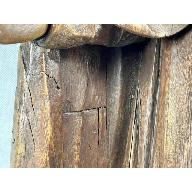 St. John the Baptist, 1800s, Oak For Sale - Image 16 of 18