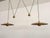 Gold Onos 55 Double Pull Brass Pendant with Counter Weights by Florian Schulz, 1970s For Sale - Image 8 of 15