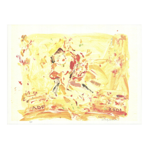 Cecily Brown American Dance Festival, 2001 - Signed