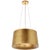 Halo Small Hanging Shade in Gild Designer: Barbara Barry Fixture Height: 10.5" Min. Custom Height: 25" Canopy: 5" Round...