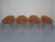 Mid-Century Bamboo Chairs attributed to Janine Abraham and Dirk Jan Rol, France, Set of 4 For Sale - Image 17 of 17