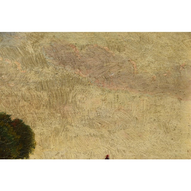 Ernst Haymann, Ernst Haymann, Small Painting, Harvest Landscape (Dachau?), Framed, 1890s, Oil For Sale - Image 10 of 12