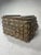 Antique European Tramp Art Lidded Solid Wood Decorative Box For Sale - Image 4 of 10