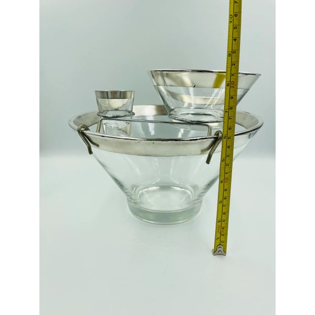 Mid 20th Century Dorothy Thorpe Complete Shrimp Server Set- 4 Pieces For Sale - Image 9 of 12