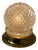 Vintage Pressed Glass Wall Light, 1970s For Sale