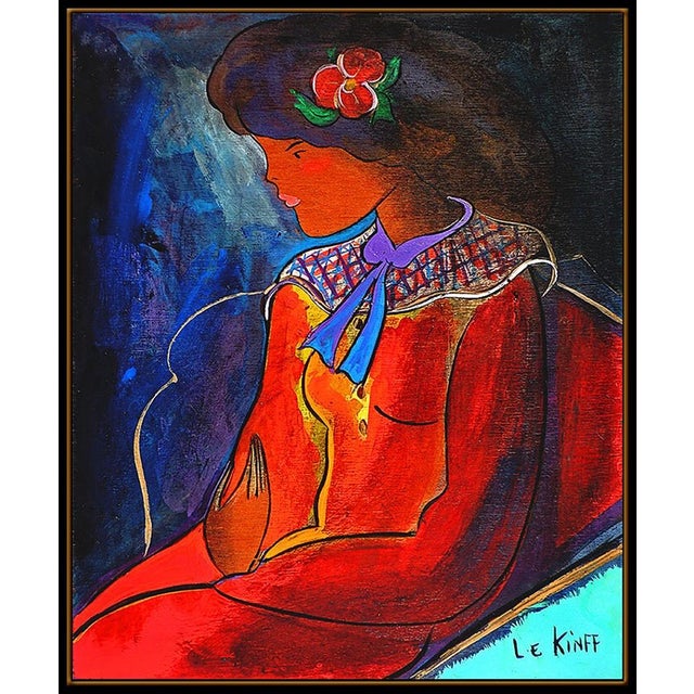 Message us to inquire about custom framing options! (Included for free with every purchase) This painting measures...