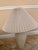 1970s Dayle Rushall Palm Beach Plaster-Style Ceramic Heron Table Lamp For Sale In Miami - Image 6 of 12