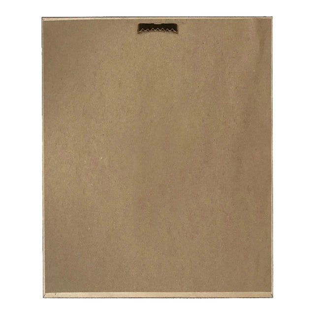 Accurate reproduction of the original oil painting, this image is printed on canvas, mounted to a board and treated with a...