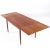 Kurt Ostervig Style Mid Century Teak Hidden Leaf Dining Table For Sale - Image 10 of 10